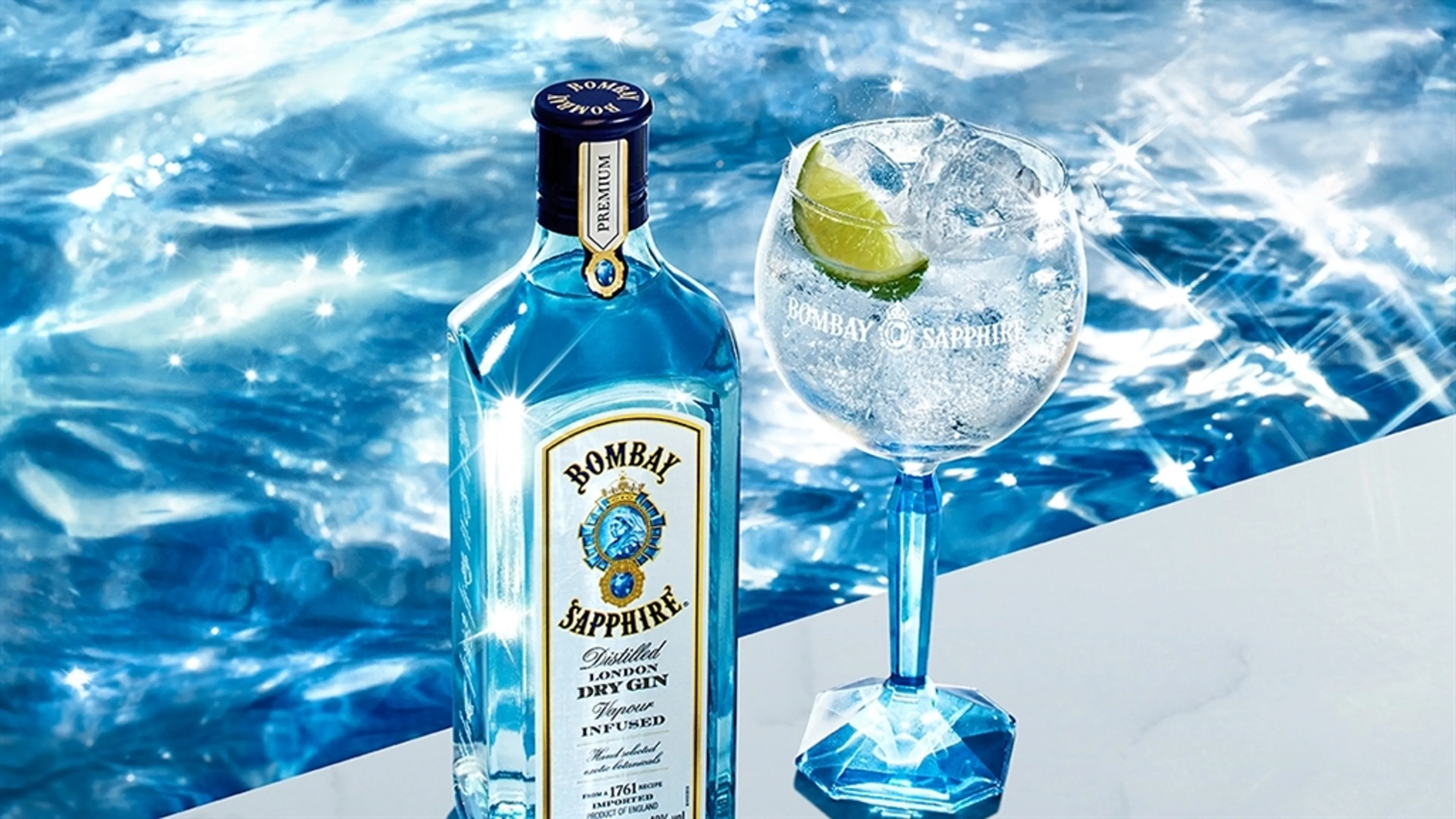 BOMBAY SAPPHIRE® Invites the World to 'Step Into the Blue' - a New Global Campaign Inspiring People to Immerse Themselves in the Beauty of Life.